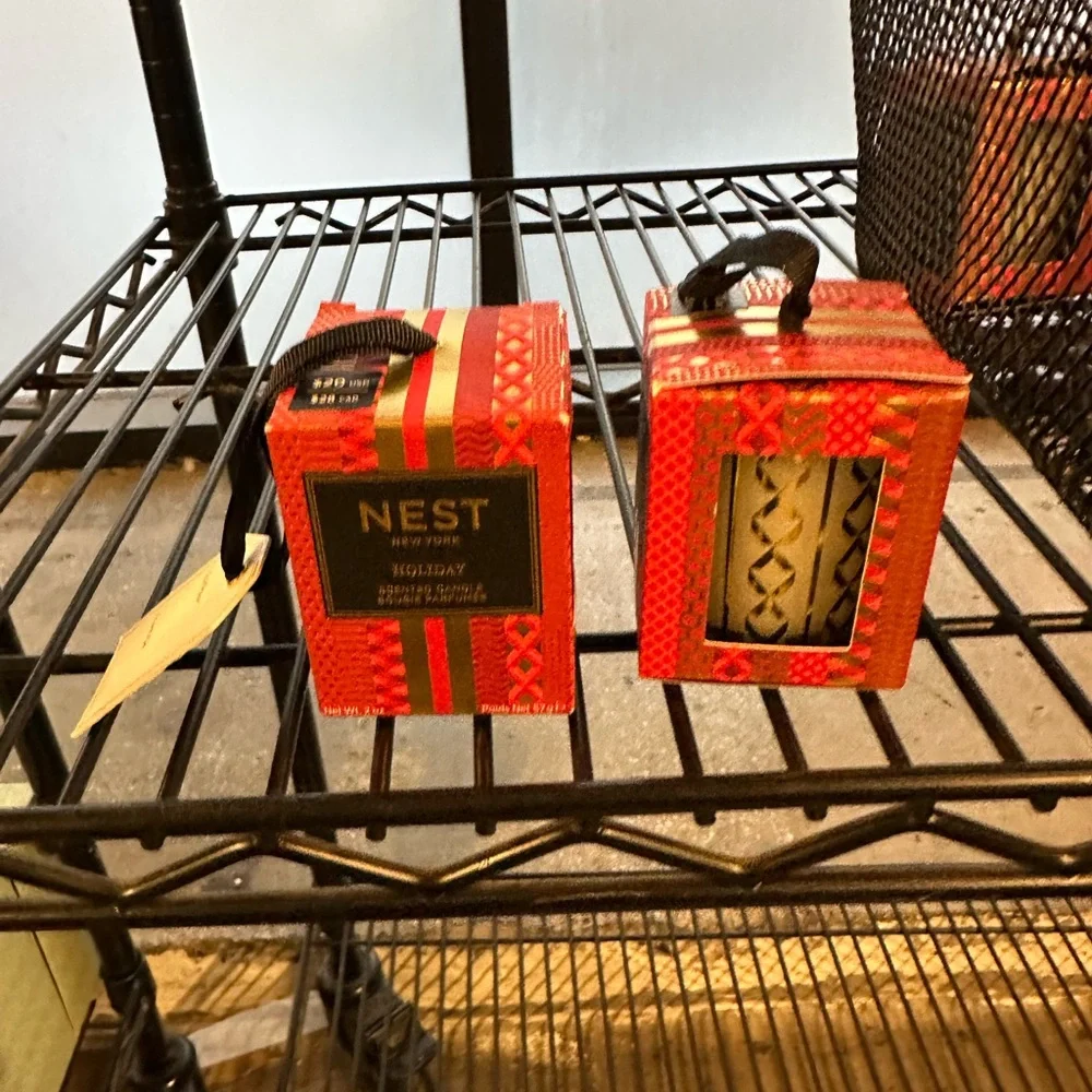 Nest Holiday, Christmas votive Candle set